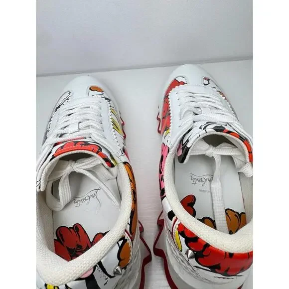Christian Louboutin 'CL-Arts' Loubishark Sneakers SZ 39 Women's Excellent